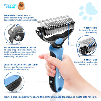 Folira SmartCoat™ Deshedding Brush