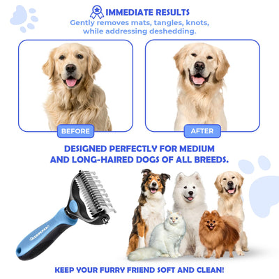 Folira SmartCoat™ Deshedding Brush