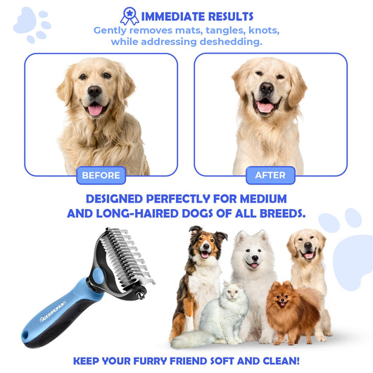 Folira SmartCoat™ Deshedding Brush