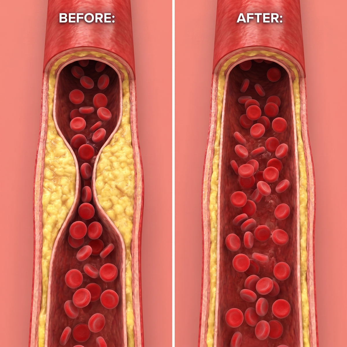 Clean, Flowing Arteries