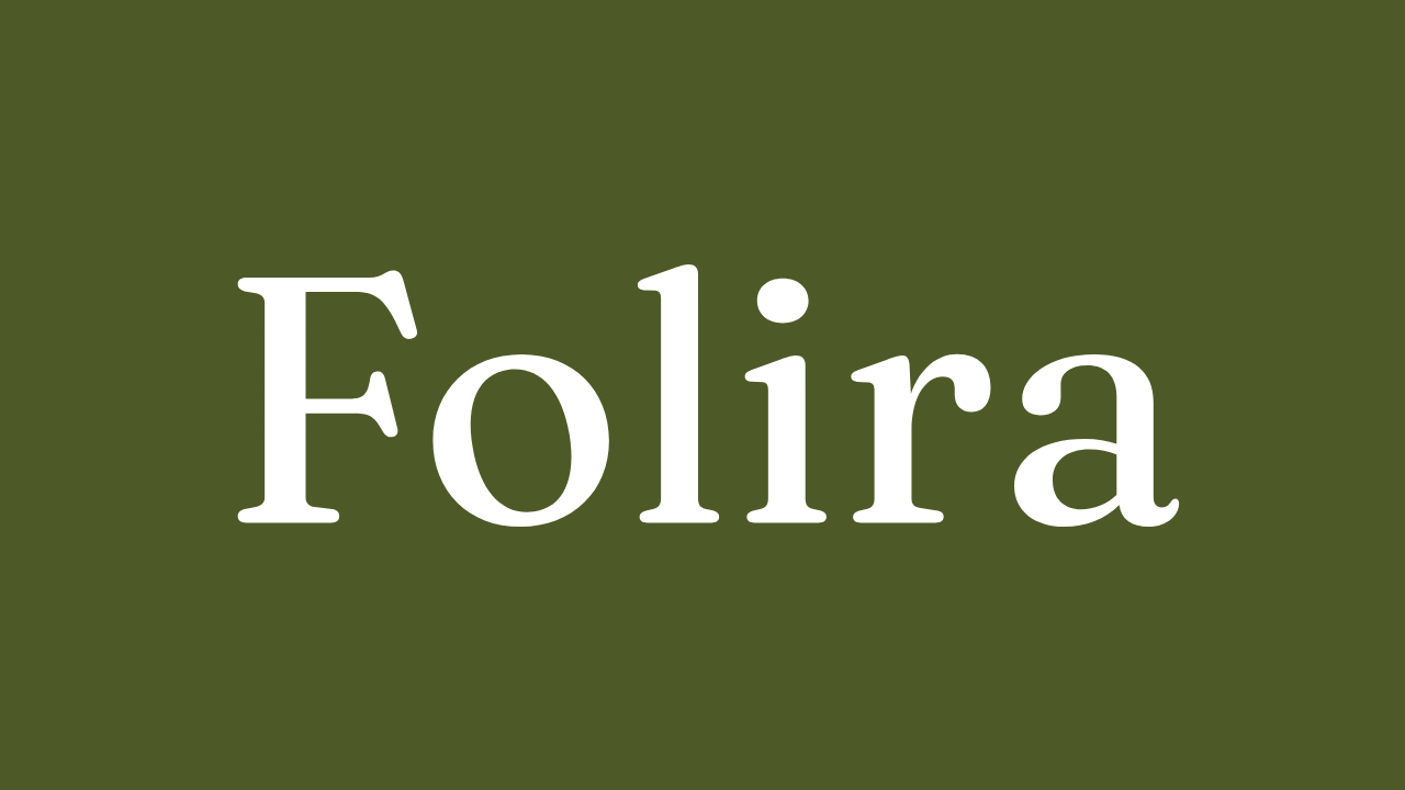 Folira