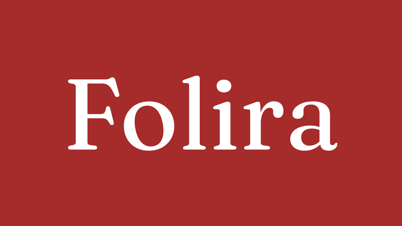Folira
