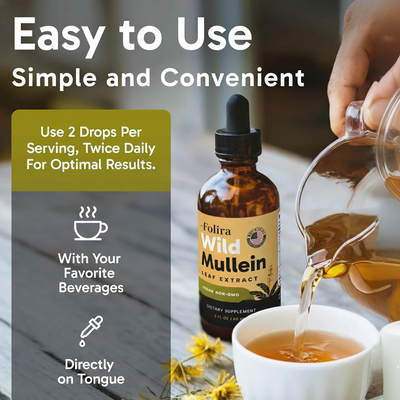 Folira ClearLung Mullein Drops