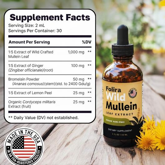 Folira ClearLung Mullein Drops