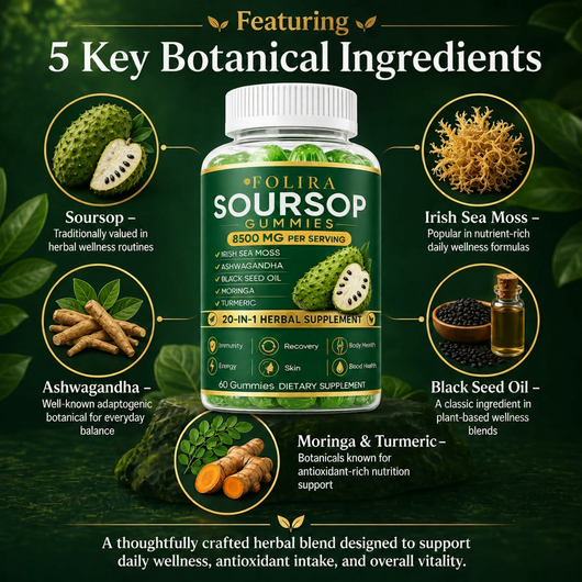 Folira Soursop Gummies Complete™