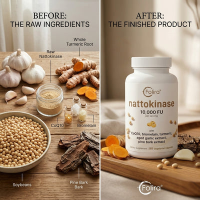 Nattokinase Advanced for Clearing Arteries and Supporting Heart Health